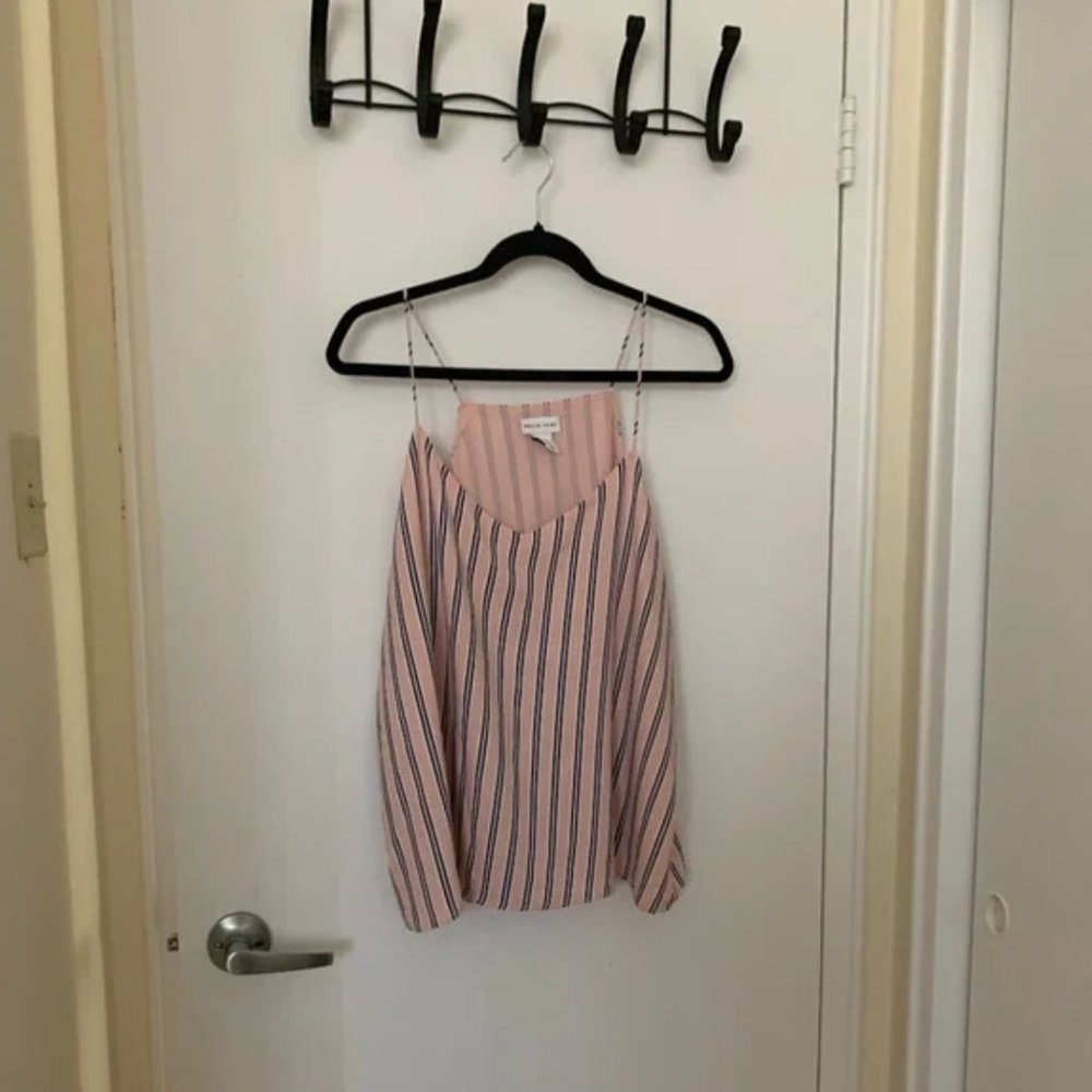 2/$20 Belle Verre Pink & Blue Camisole